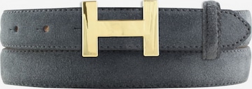 BELTINGER Gürtel 'Horus' in Grau: Vorderseite