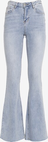 Influencer Flared Jeans in Blauw: voorkant