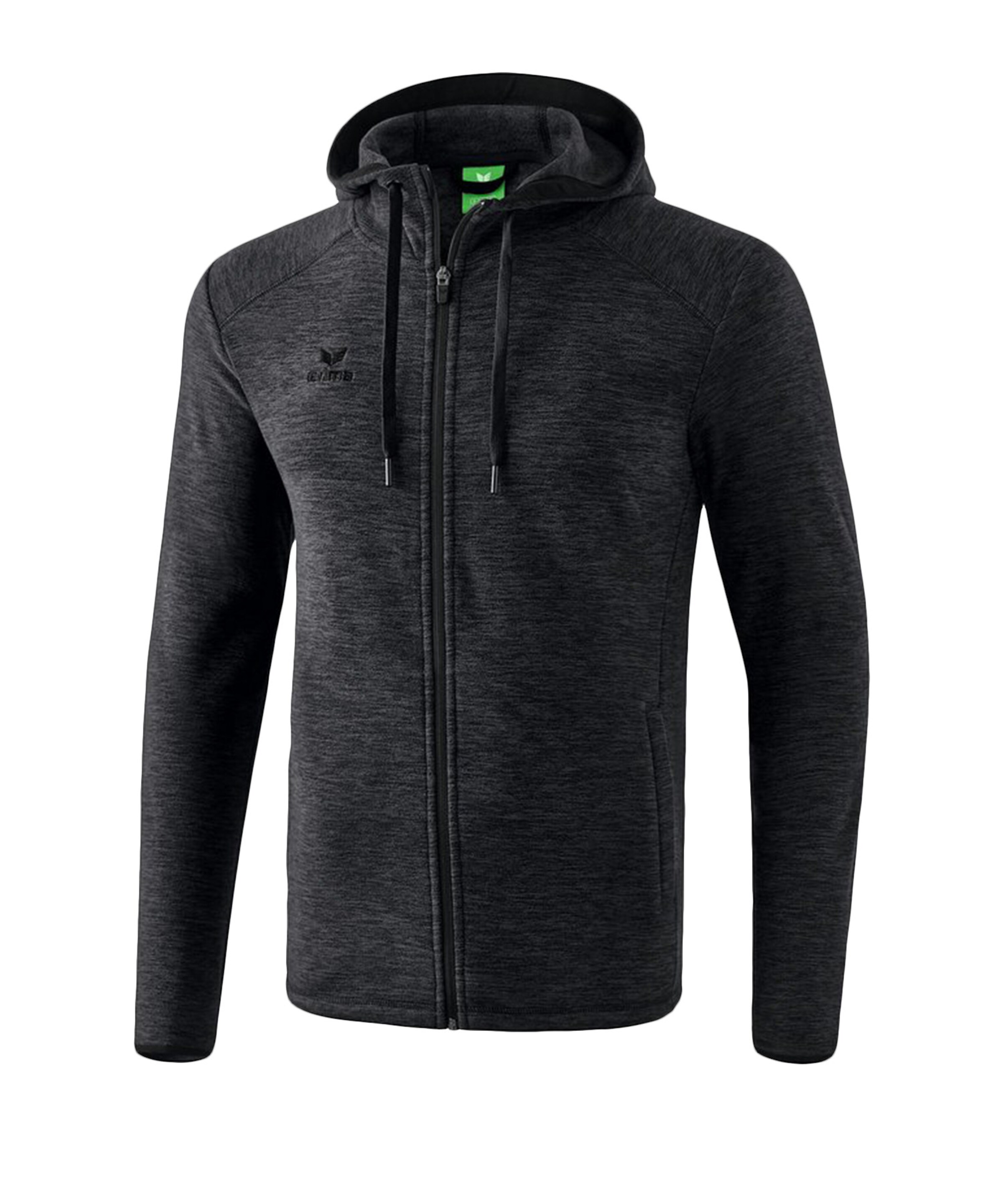 ERIMA Jacke in Schwarz: Vorderseite