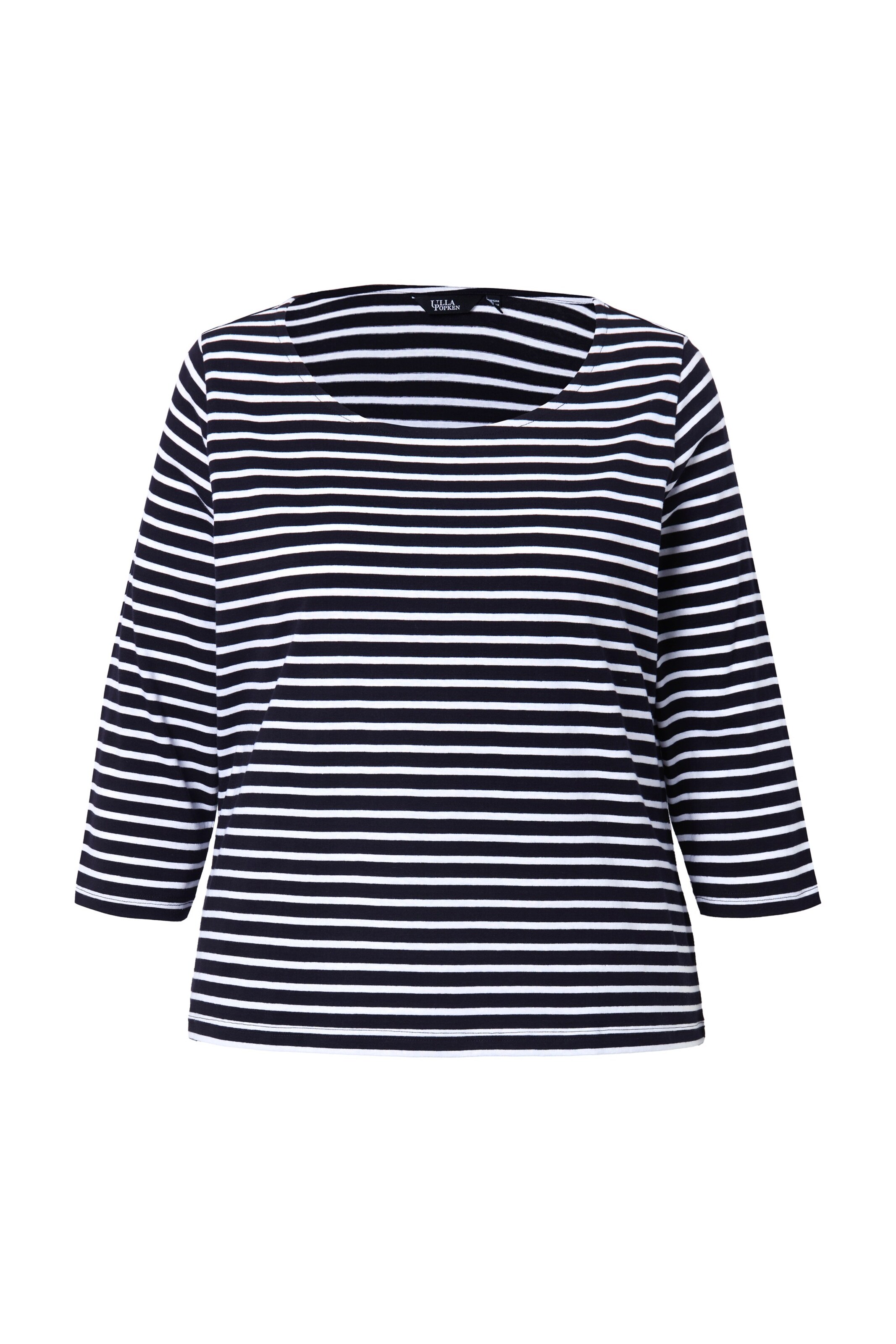 Ulla Popken Shirt in Schwarz: Vorderseite