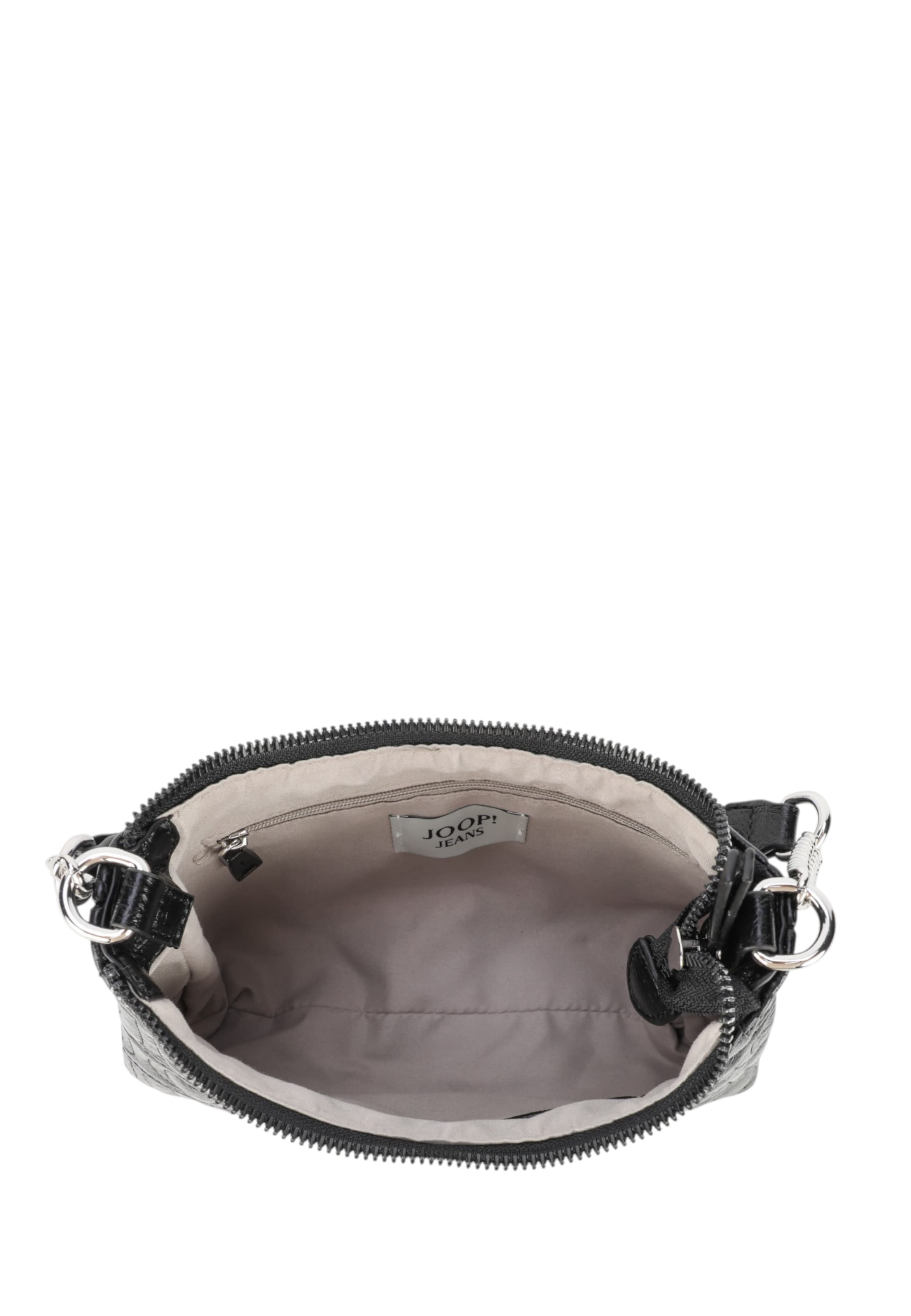 Joop Jeans - Mala de ombro 'Iniziale Spiega Lucille' em preto