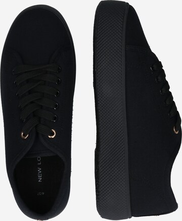 NEW LOOK Platform trainers in Black