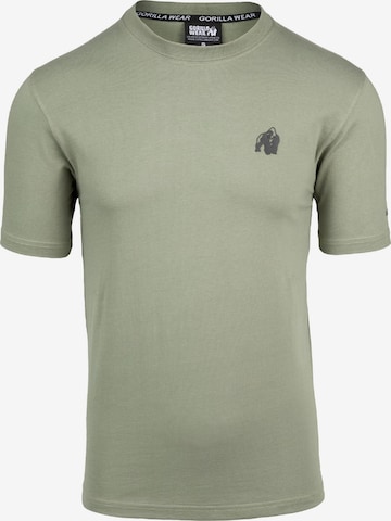 Maglietta 'Leon' di Gorilla Wear in verde: frontale