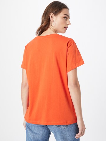 Samsøe Samsøe - Camisa 'SOLLY' em laranja