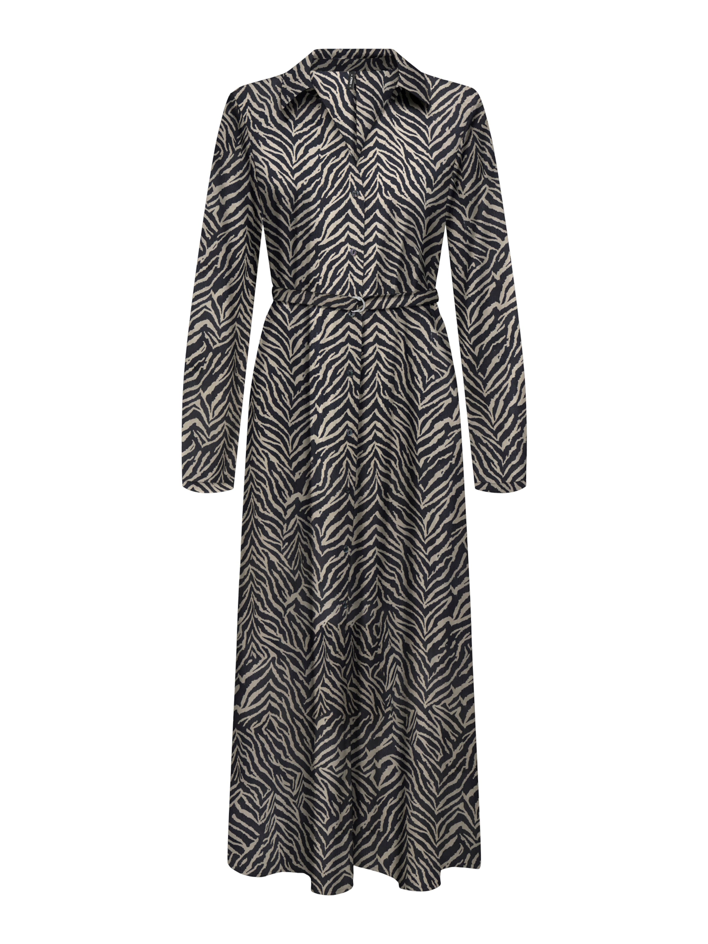 ONLY Košeľové šaty 'ONLNOVA' - Čierna: predná strana