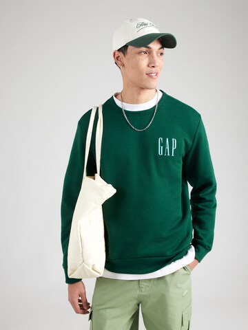 GAP Свитшот в Зеленый: спереди