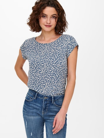 ONLY Blouse 'Vic' in Blauw