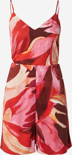 ONLY Kombinezons 'ONLALMA', krāsa - bēšs / zeltaina kastaņkrāsa / rožkrāsas / tumši sarkans, Preces skats