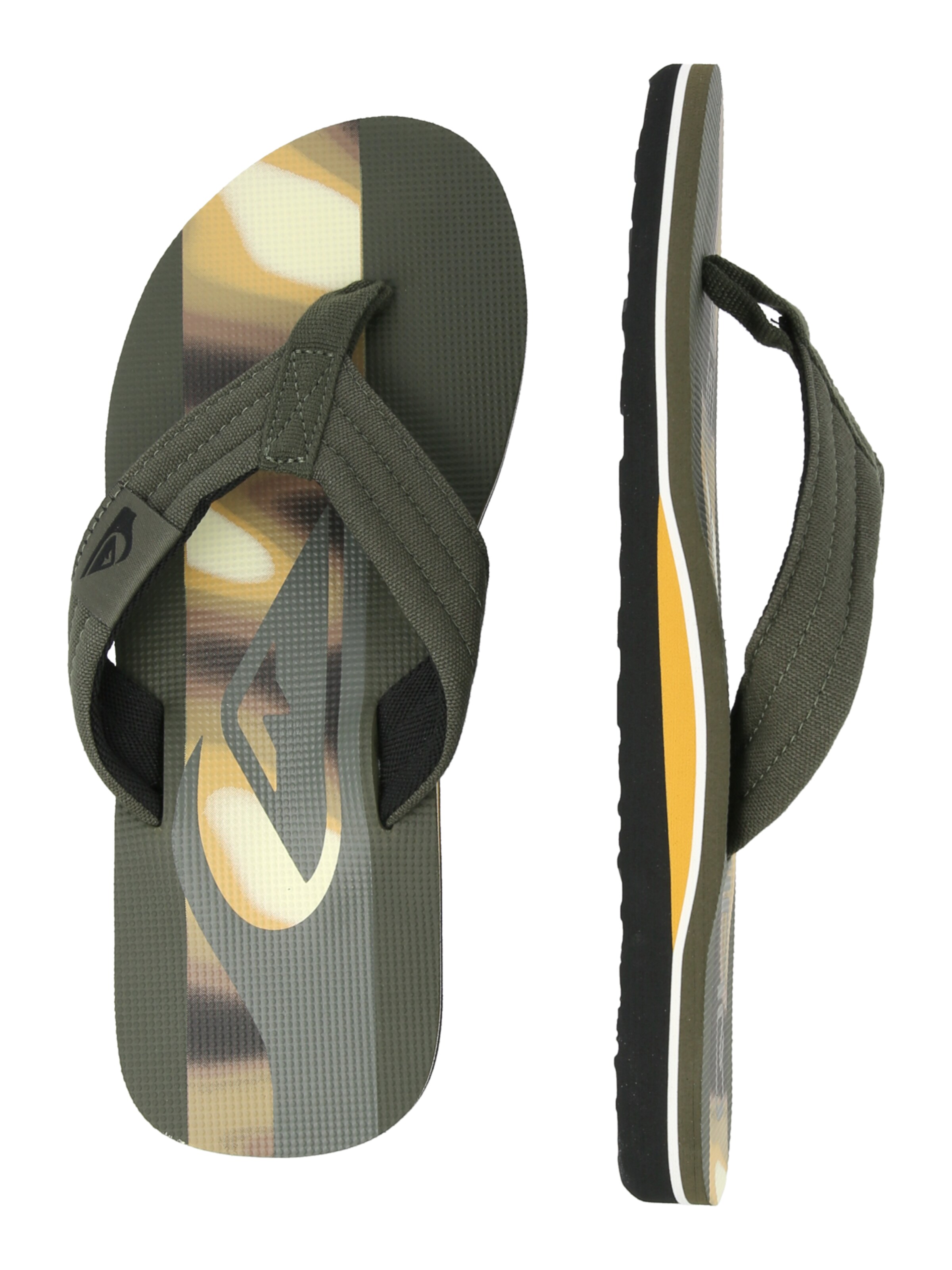 Tongs 'MOLOKAI LAYBACK 26' QUIKSILVER en vert