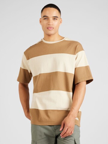 BLEND - Camiseta en marrón: frente
