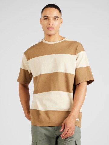 BLEND - Camisa em castanho: frente