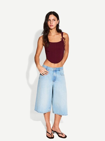 Bershka Top in Rood