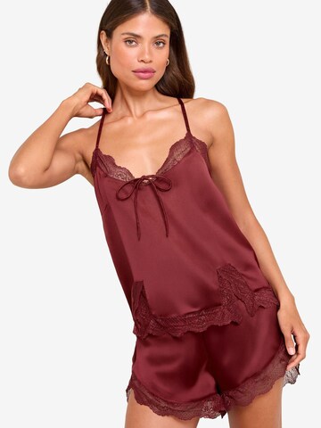 Lipsy Шорты в Красный: спереди