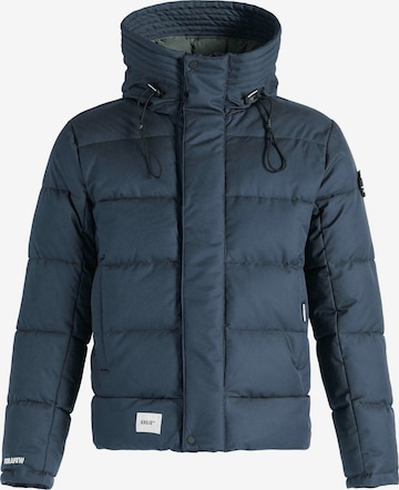 khujo Winter jacket 'Savor' in Blue: front
