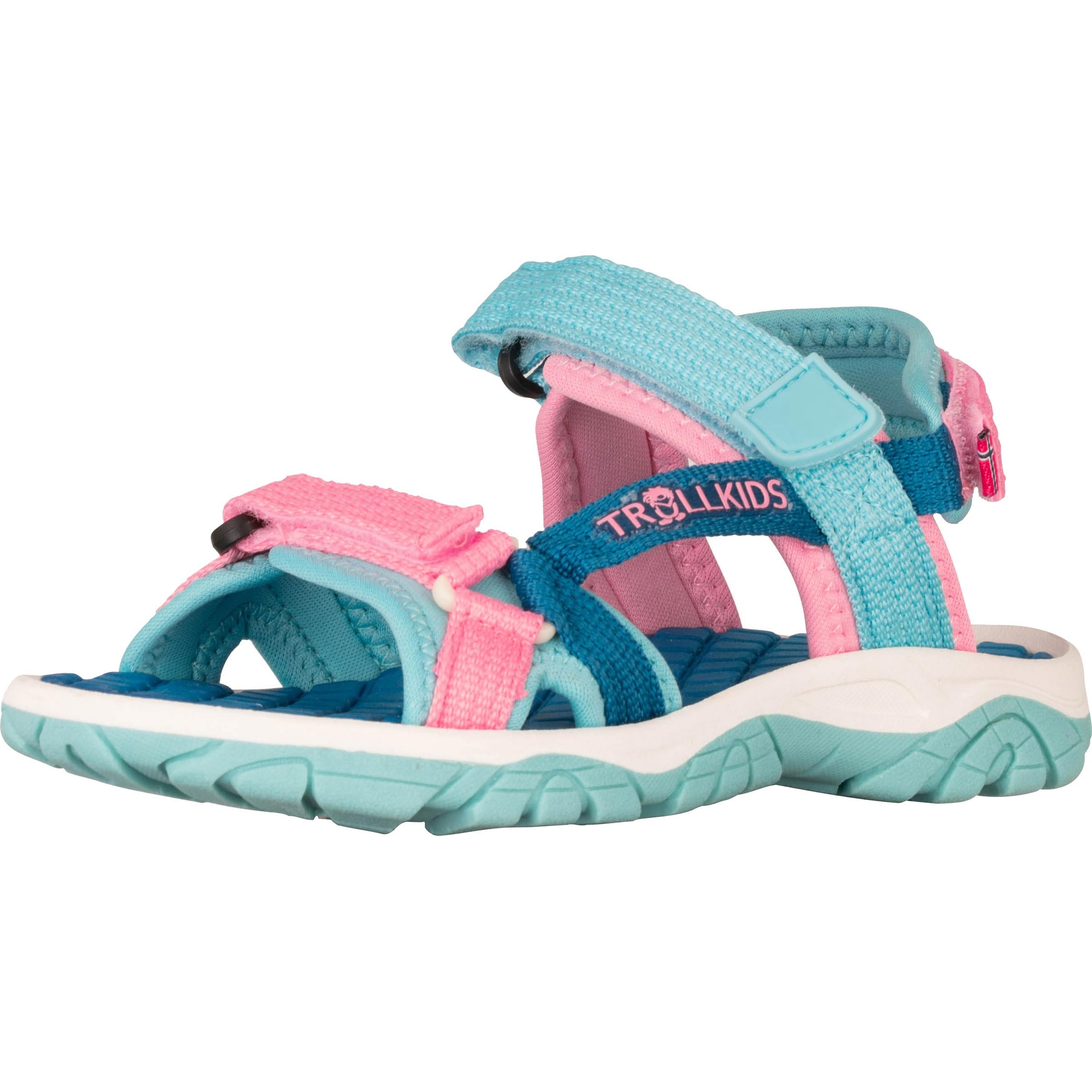 TROLLKIDS Sandals 'Oslofjord' in Green: front