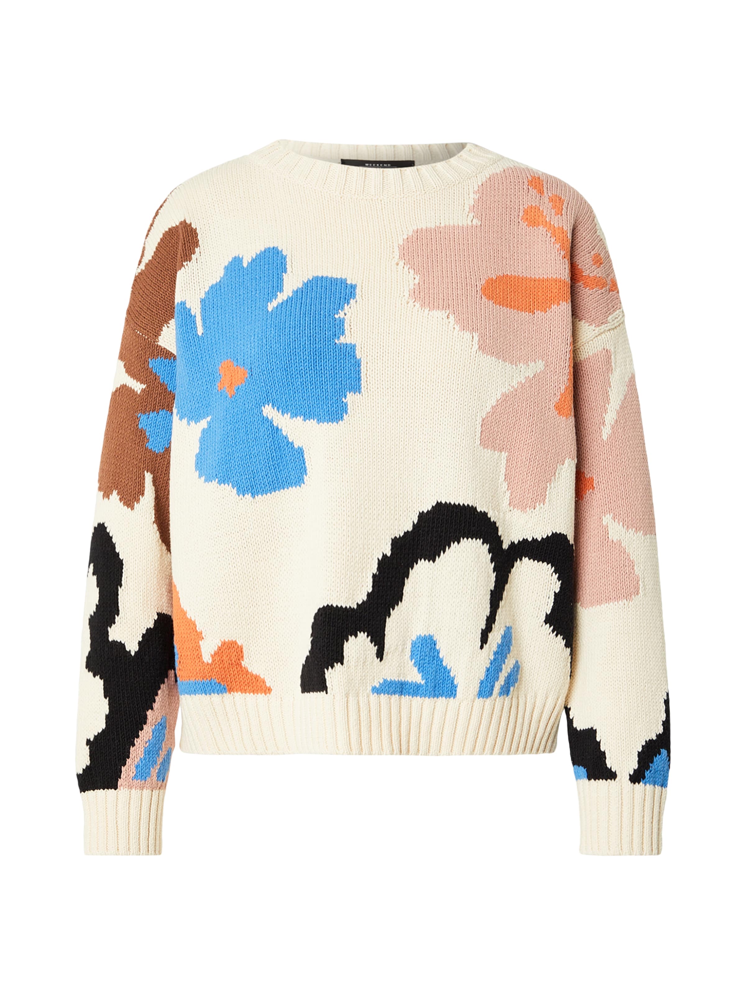 Weekend Max Mara Свитер 'CELEBRE' в Кремовый / Лазурный / Пудровый / Черный, Обзор товара
