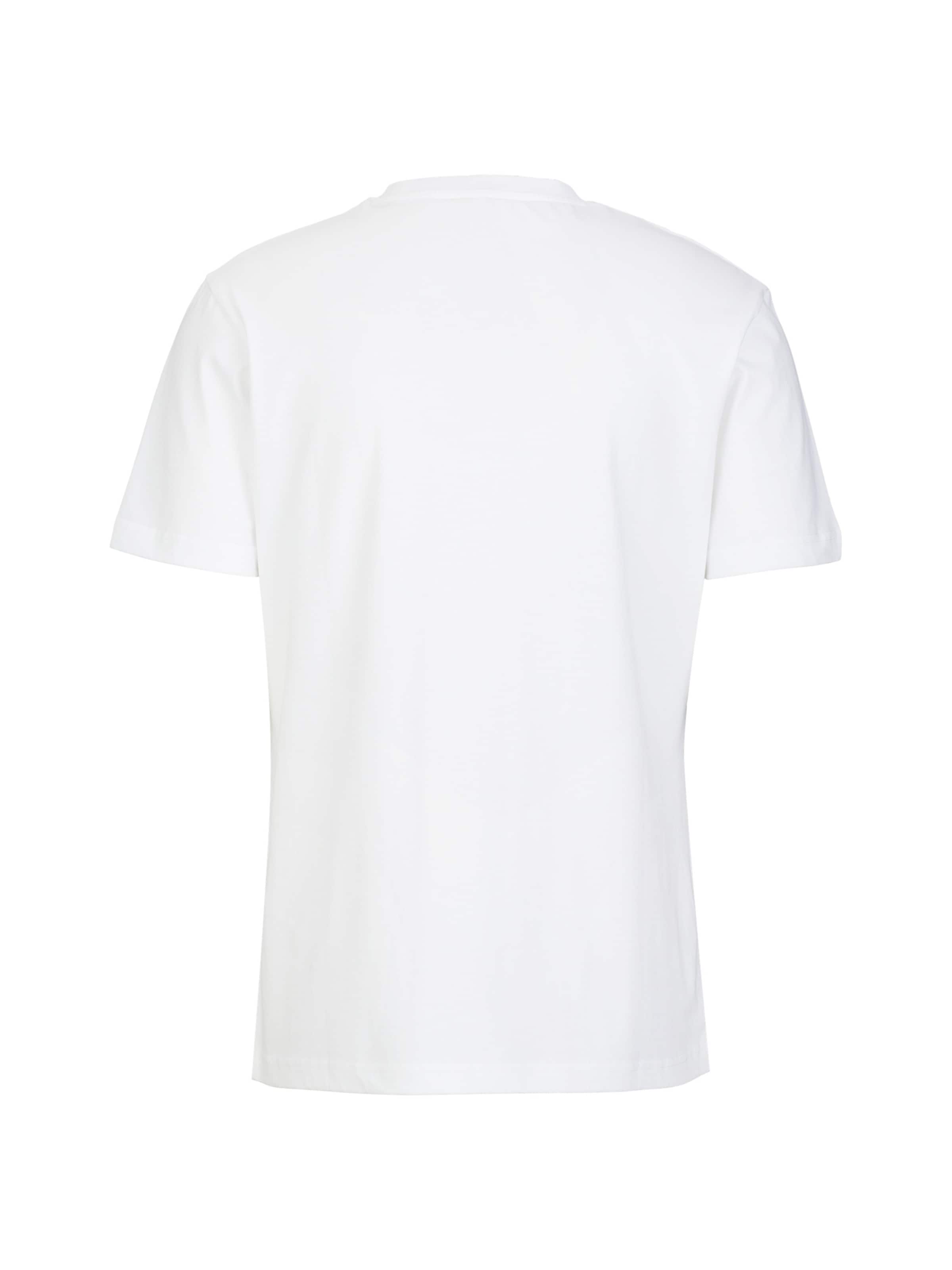 Maglietta 'Rafael Carrier 3' di 19V69 ITALIA in bianco