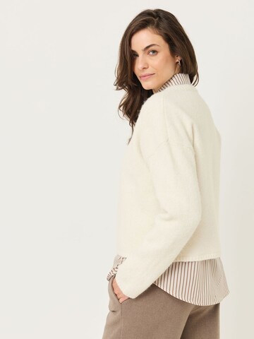 Tamaris Knit Cardigan in White