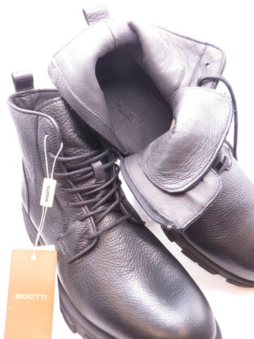 Boots stringati 'Linea Pelle Casual' di BIGOTTI in nero