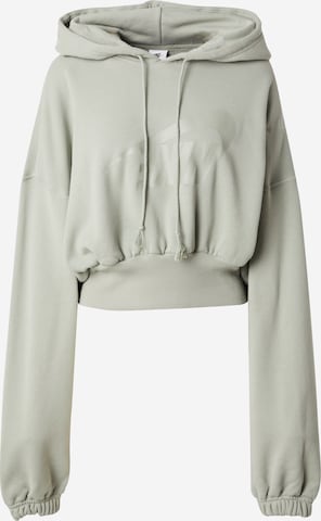 Bluză de molton de la Nike Sportswear pe verde: față
