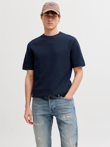 JACK & JONES Sweater in Blue: front