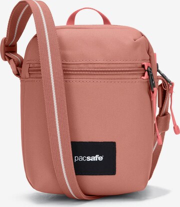 Pacsafe Crossbody Bag 'Go Micro' in Pink: front