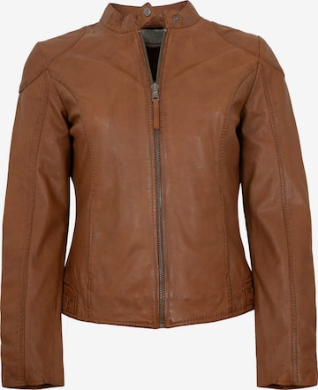 Mauritius Between-Season Jacket 'MWMaithe' in Brown: front