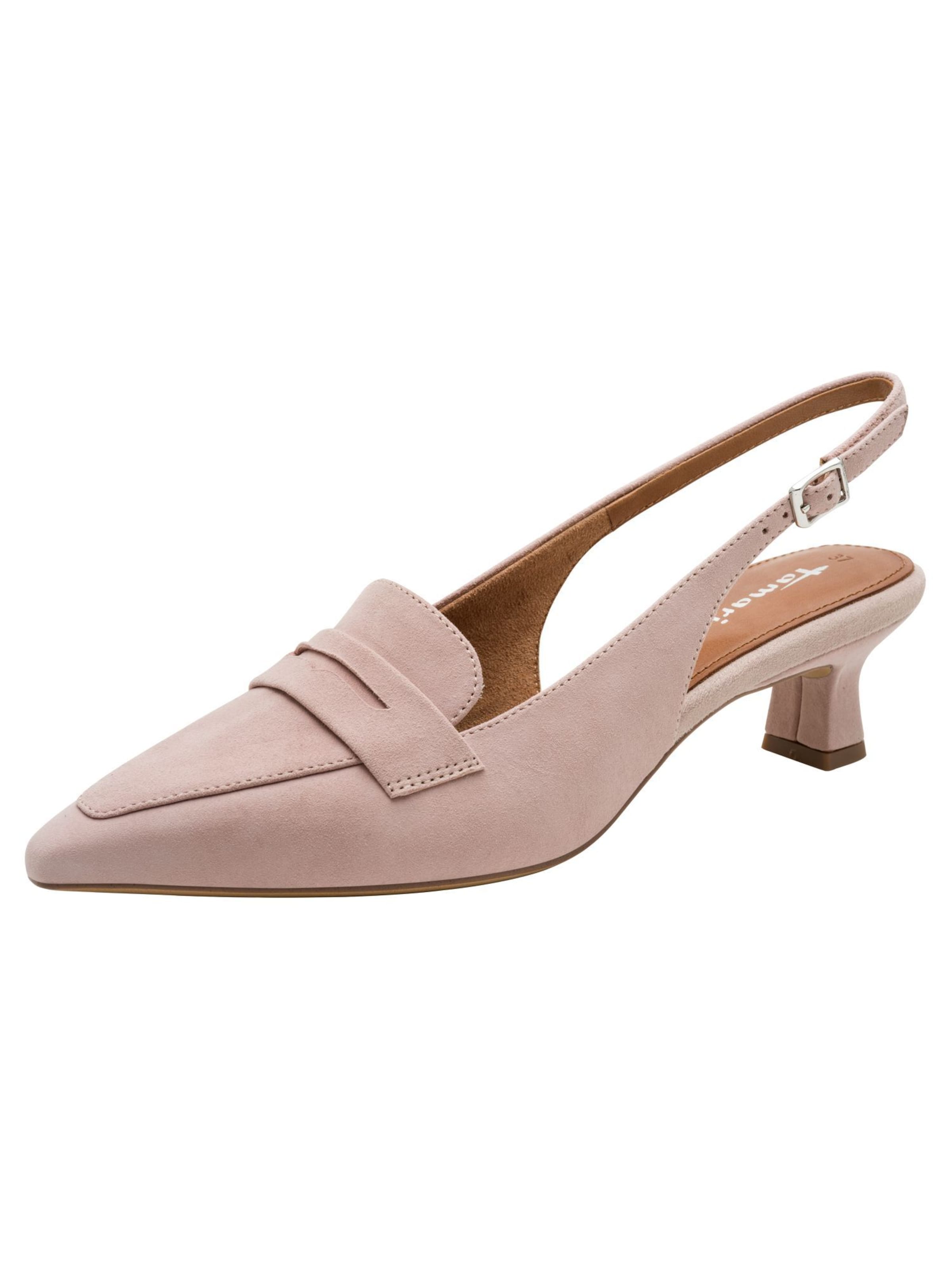 Tamaris Slingpumps in Roze: voorkant