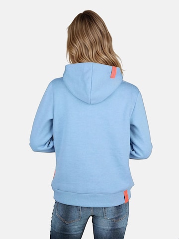 salzhaut Sweatshirt 'Talken' in Blau