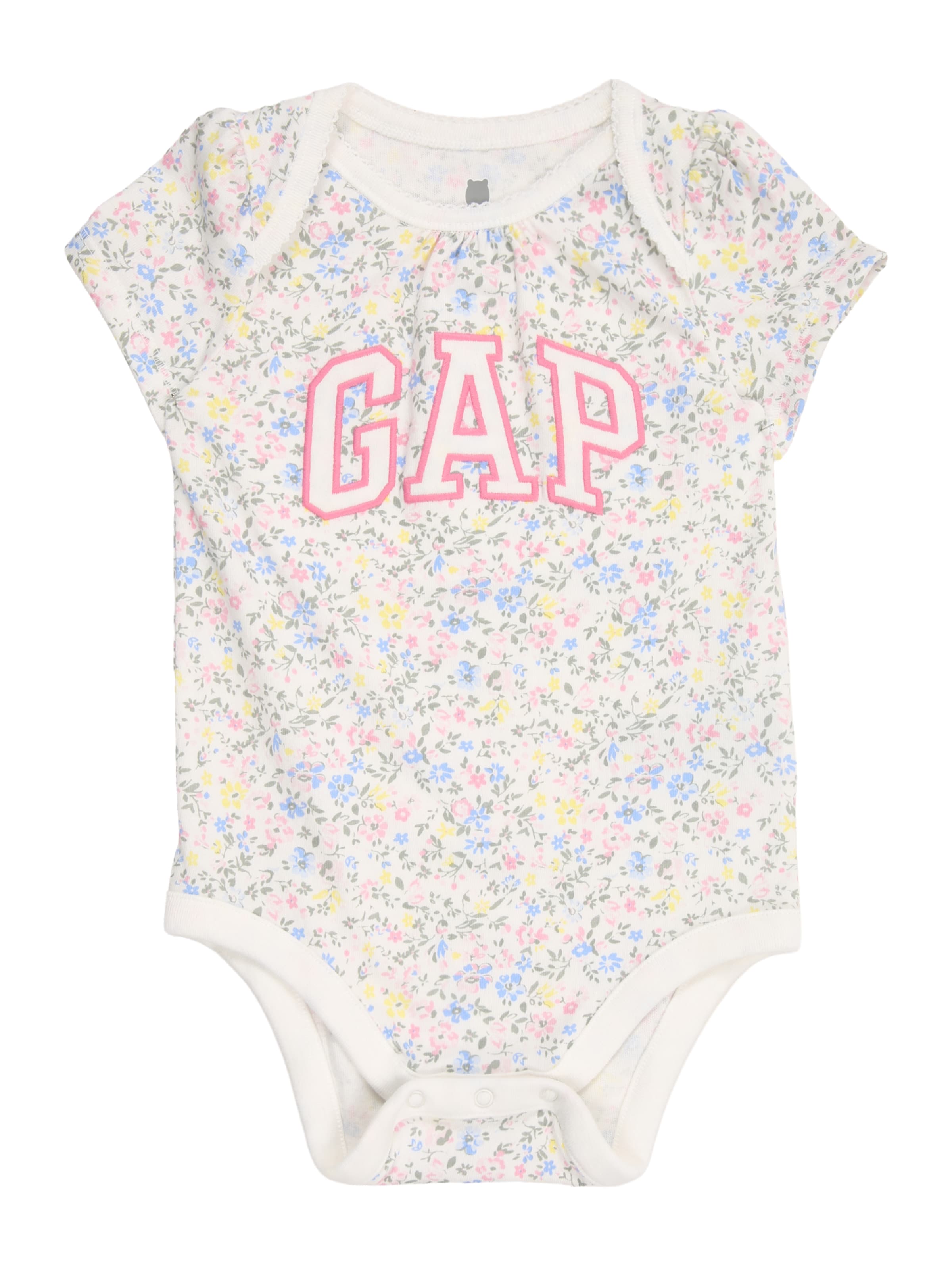 Barboteuse / body GAP en blanc : devant