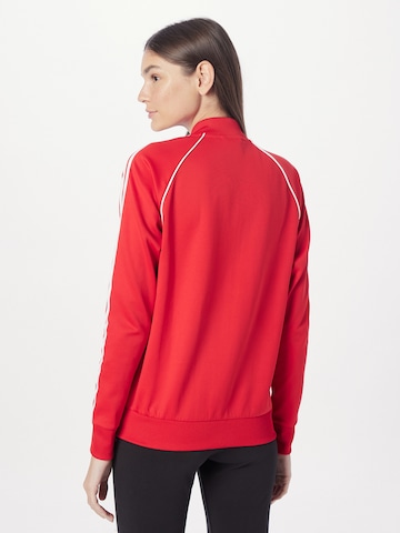 ADIDAS ORIGINALS - Sudadera con cremallera 'Adicolor Classics Sst' en rojo