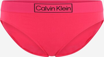 Slip di Calvin Klein Underwear Plus in rosa: frontale