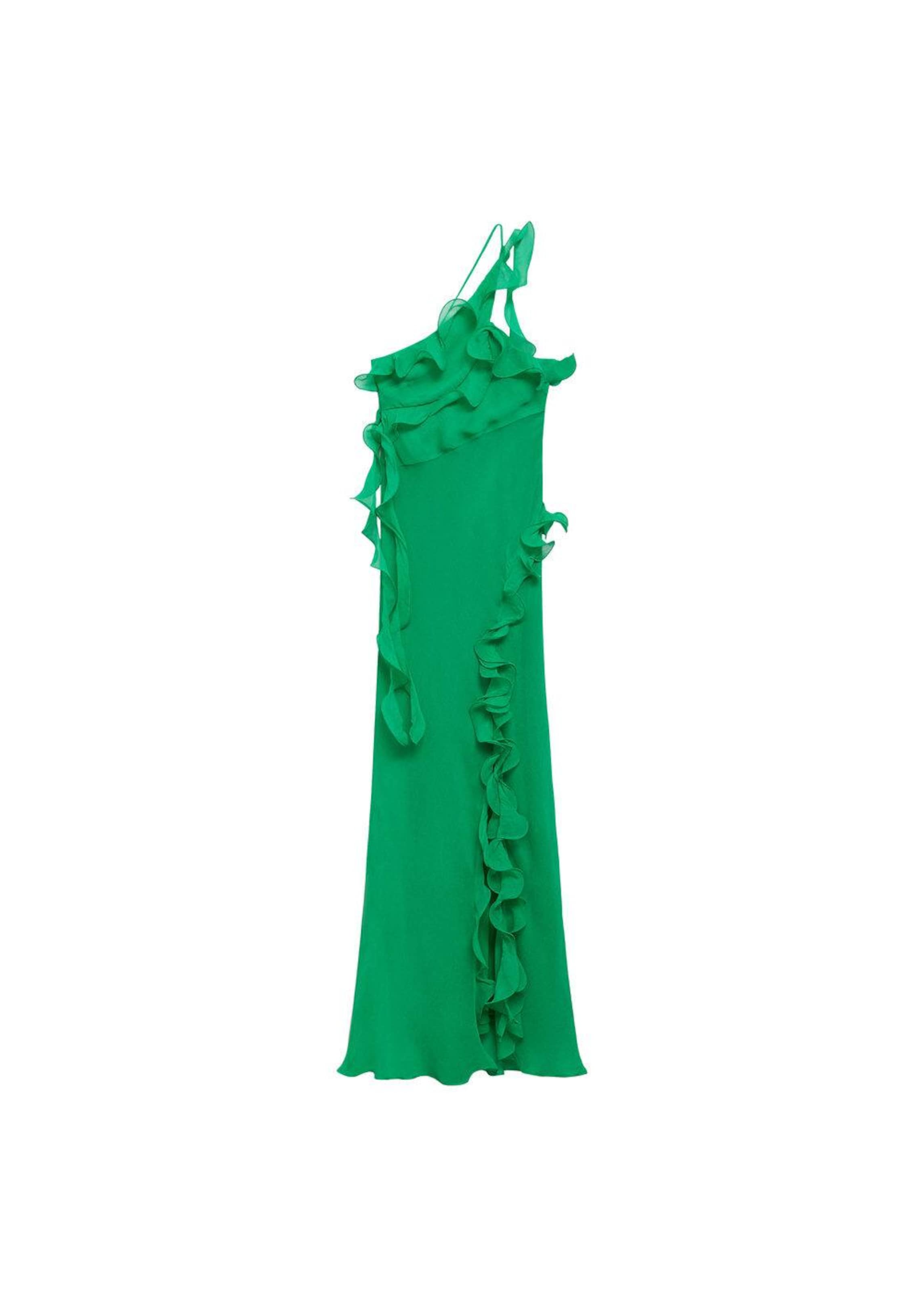Robe de soirée 'Nicola' MANGO en vert : devant