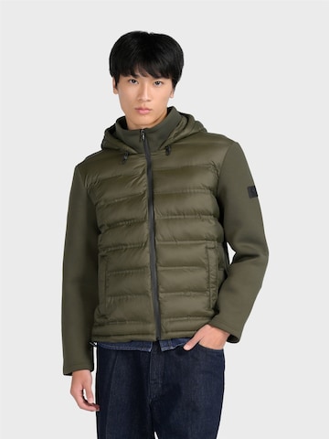 Canadian Classics Winter jacket ' GUNN ' in Green: front