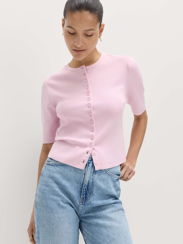 Cardigan Marks & Spencer en rose : devant