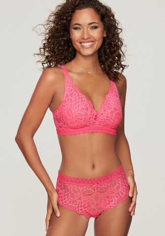 LASCANA Kolmnurk Rinnahoidja, värv roosa