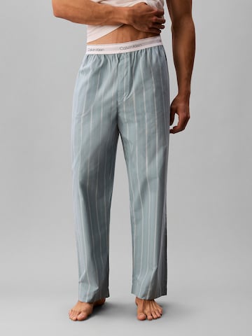 Calvin Klein Underwear Pyjamabroek in Blauw: voorkant