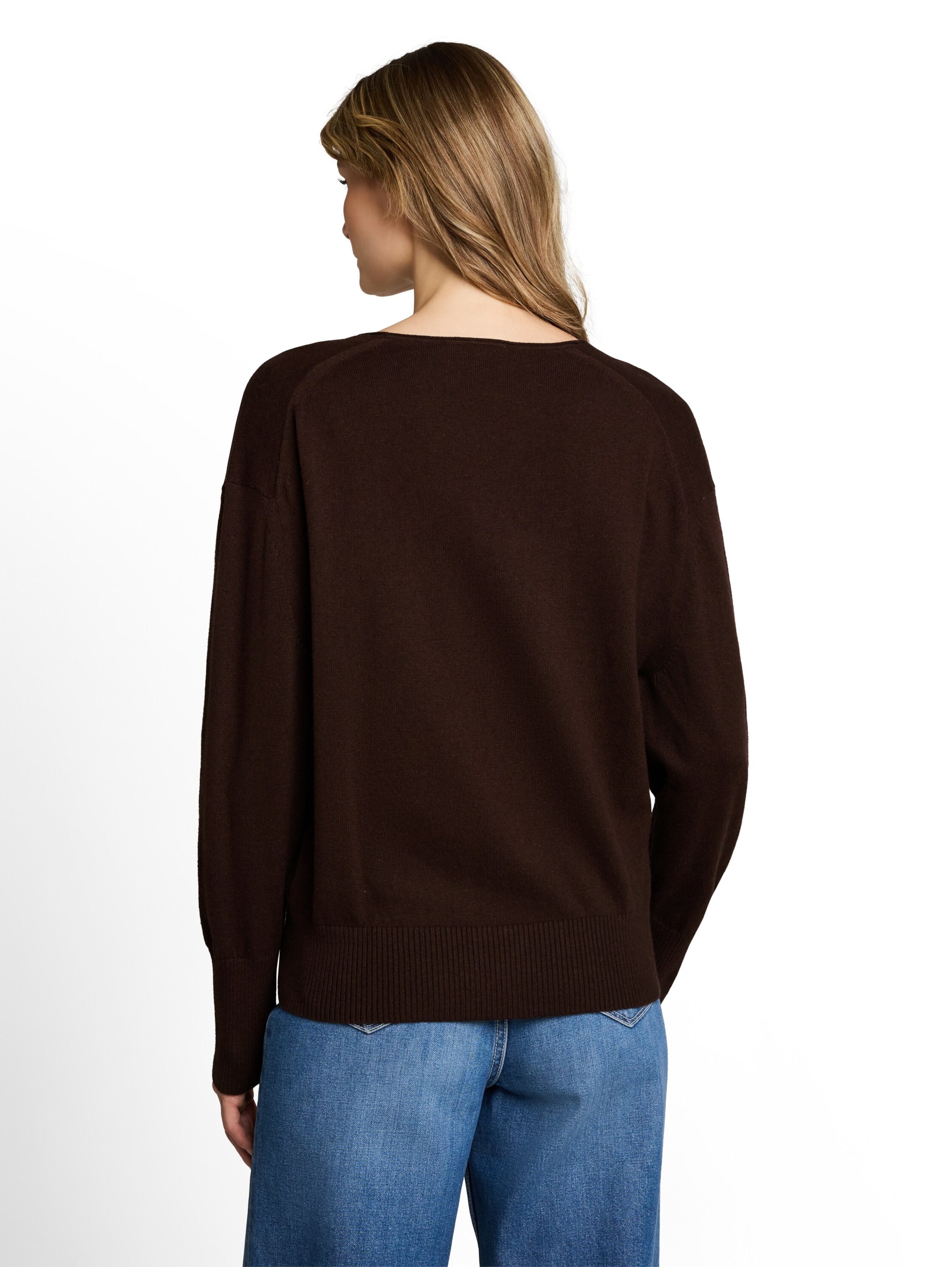 TOM TAILOR Pullover in Braun
