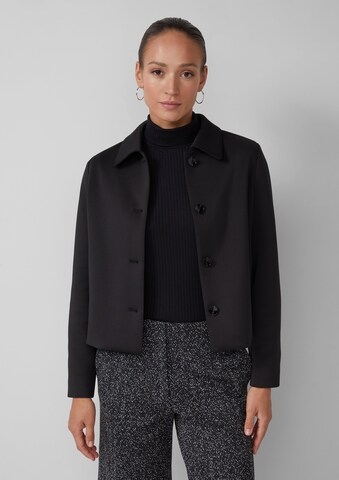 s.Oliver BLACK LABEL Tussenjas in Zwart: voorkant