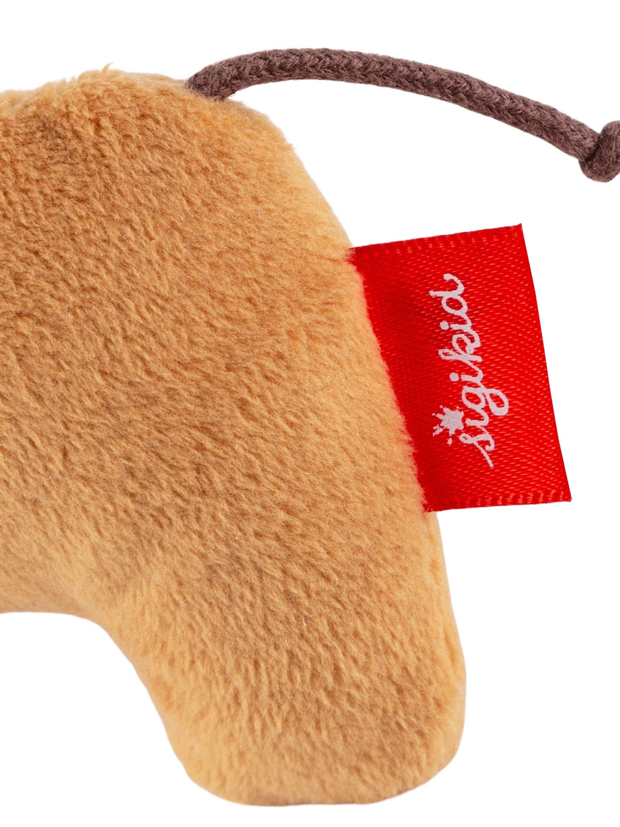 SIGIKID Stuffed animals 'Greifling Dackel sigibaby' in Brown