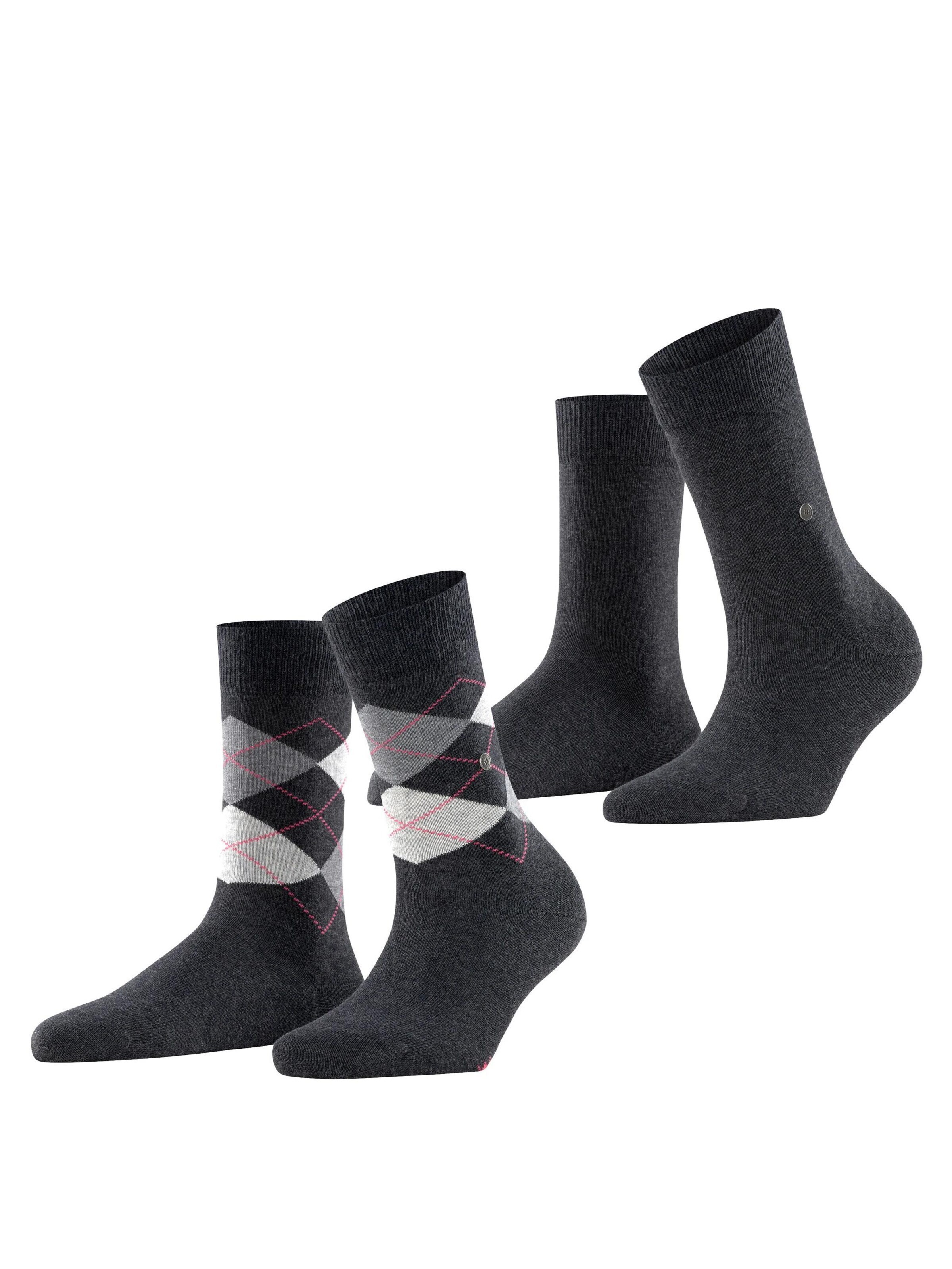 BURLINGTON Socken 'Everyday Mix 2-Pack'‌‌‌‌‌‌‌‌‌ in Grau: Vorderseite