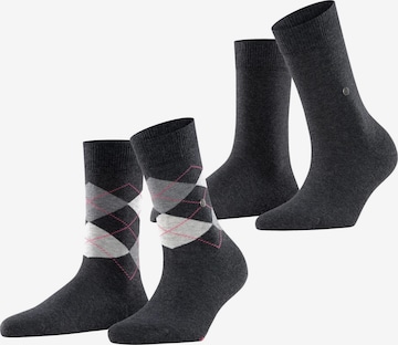 BURLINGTON Socken 'Everyday Mix 2-Pack' in Grau: Vorderseite