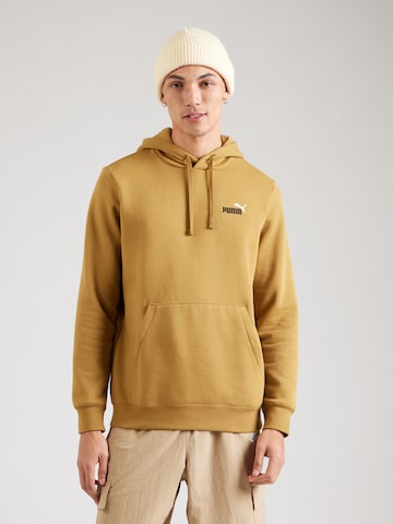Sweat de sport 'Essentials' PUMA en jaune : devant