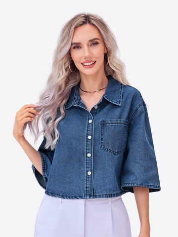 Imily Bela Blouse in Blue: front