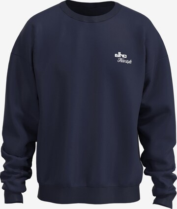 elho Sweatshirt in Blauw: voorkant