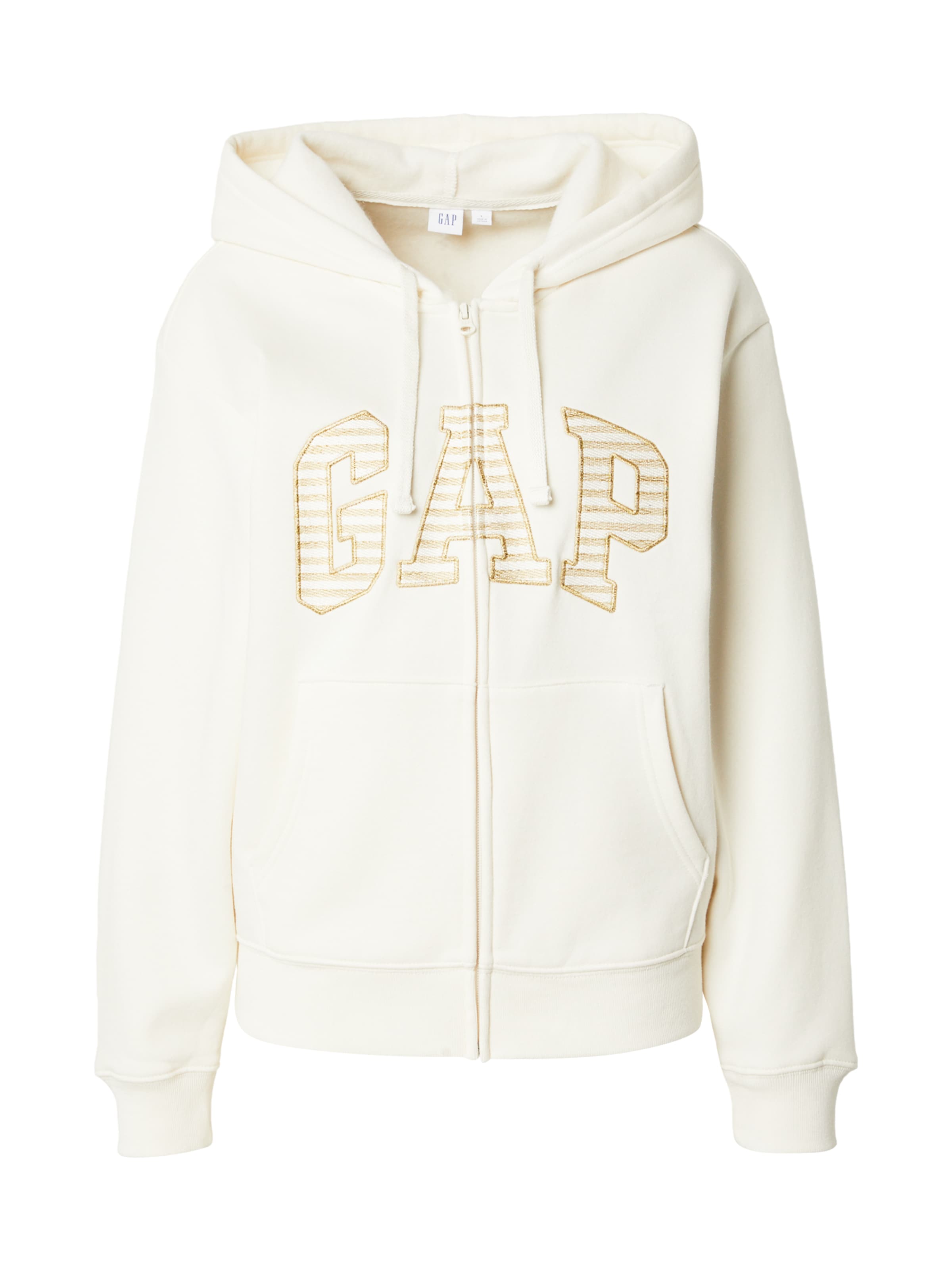 GAP Tepláková bunda 'HERITAGE' - Biela: predná strana
