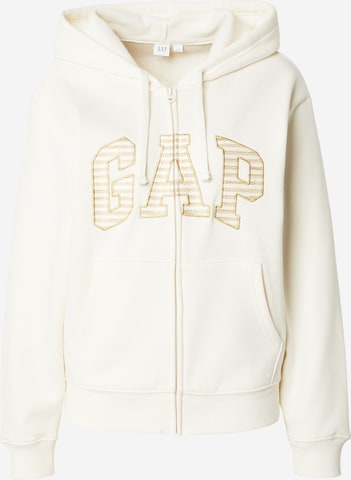 Hanorac 'HERITAGE' de la GAP pe alb: față