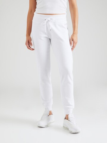 DKNY Performance Zúžený Sportovní kalhoty – bílá: přední strana
