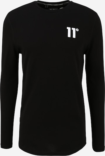 11 Degrees Shirt in Black / White, Item view