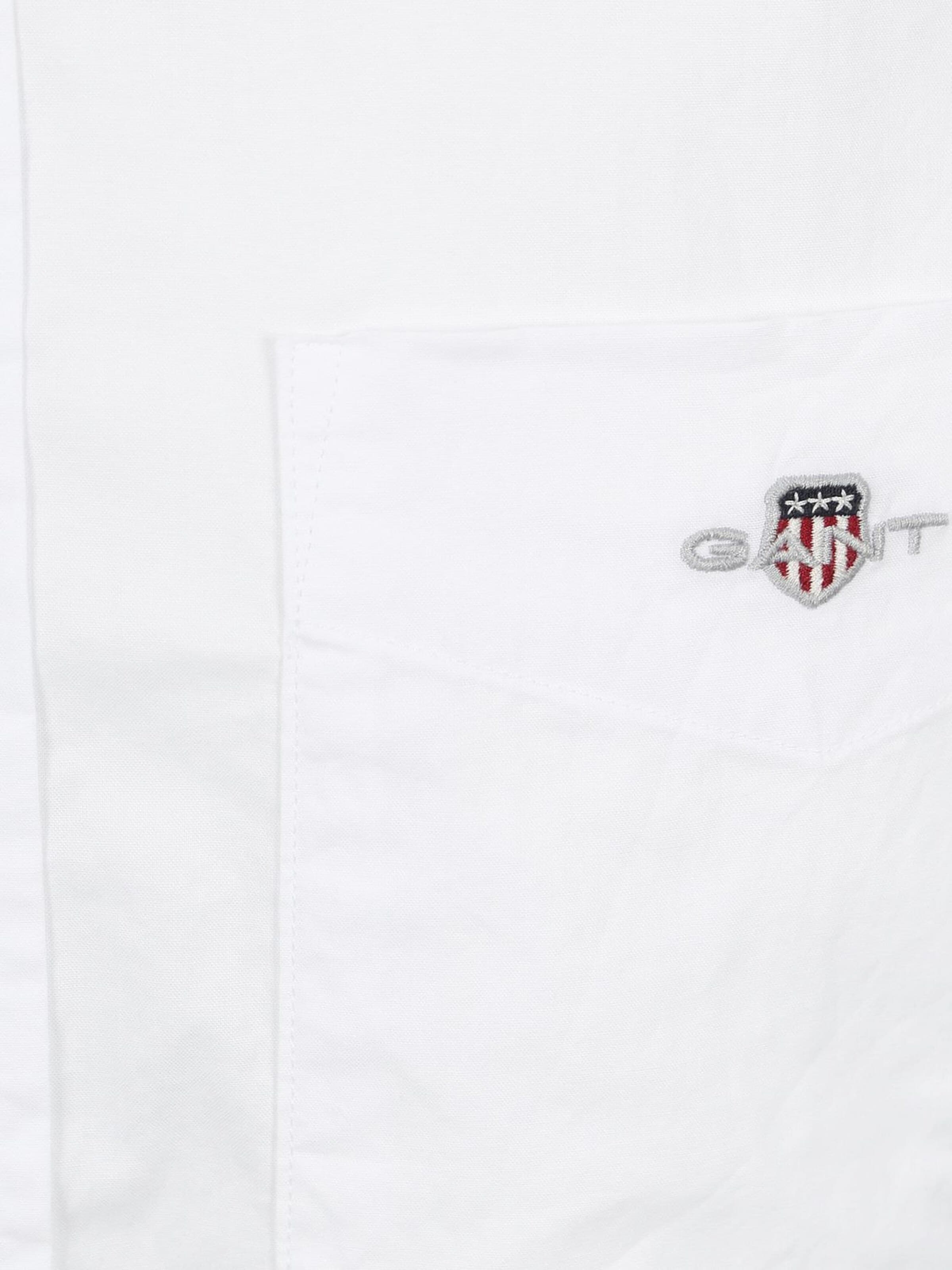 GANT Regular fit Button Up Shirt in White